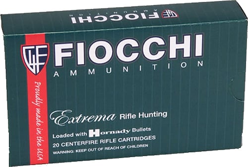 Fiocchi Extrema Leadless 168 gr Tipped TSX Boat Tail .308 Win Ammo, 20/box - 308TTSX