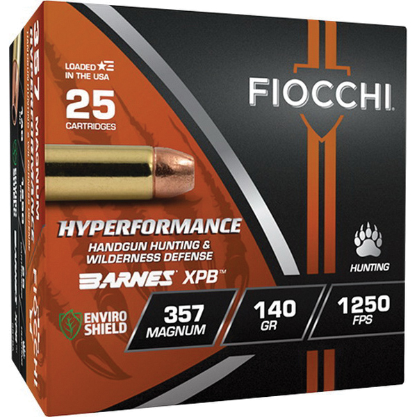 Fiocchi Hyperformance Hunt .357 Magnum 140 gr CHP 25rds