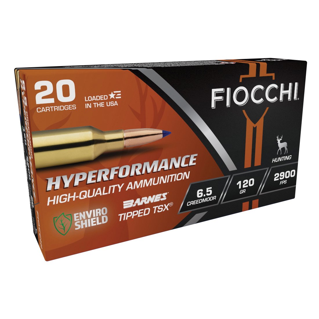 Fiocchi Hyperformance 6.5 Creedmoor 120 gr CHP 20rds
