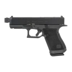 Glock 19 Gen 6 9mm (OR) 15rd Pistol, 4.02" Threaded Barrel, Black