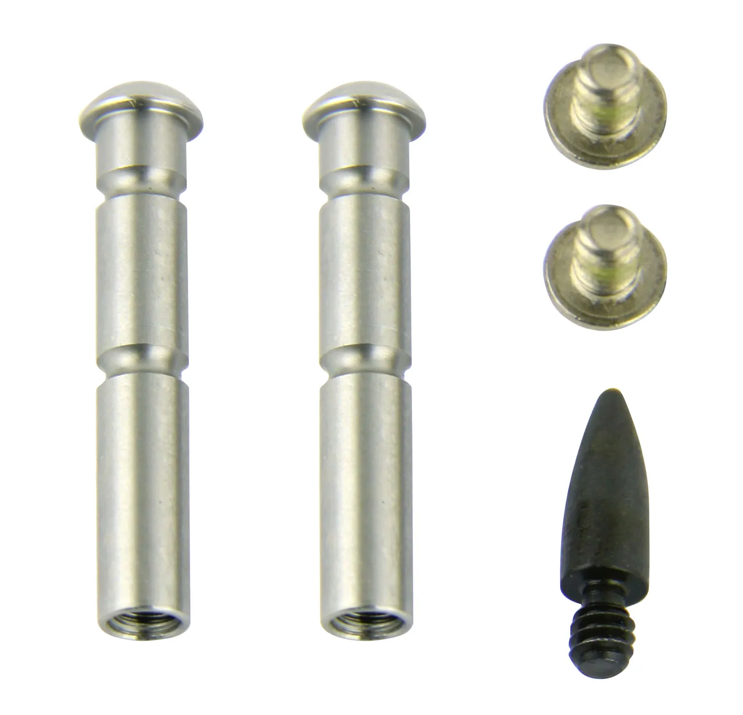 TacFire Anti-Walk Pin Set Silver Stainless Steel for AR-15