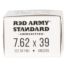 RED ARMY STANDARD 7.62x39 122Gr FMJ BT Ammo