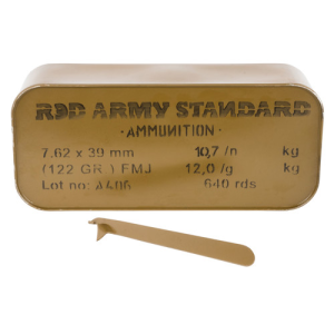 RED ARMY STANDARD 7.62x39 122Gr FMJ 20rd Ammo