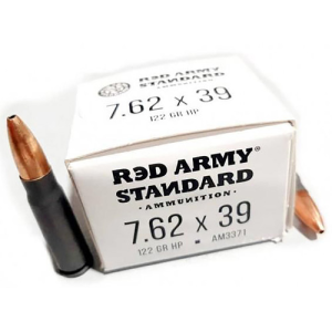 RED ARMY STANDARD 7.62x39 122Gr Hollow Point 20rd Ammo