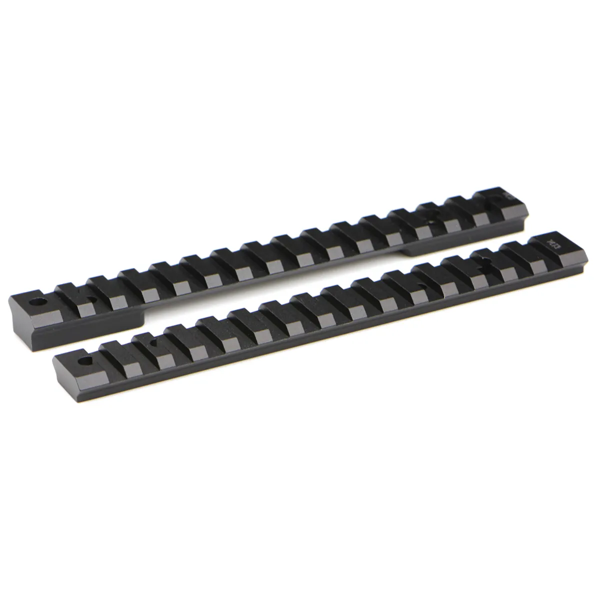 Warne Scope Mounts Mountain Tech Winchester 70 Short Action 7075 T6 Aluminum 1-Piece 20 MOA Scope Mount Rail, Hardcoat Anodized Black - 7675-20MOA