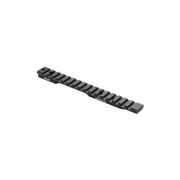 Weaver Ruger American Long Action 6061 T6 Aluminum 1-Piece Extended Tactical Multi-Slot Base, Anodized Matte Black - 99468