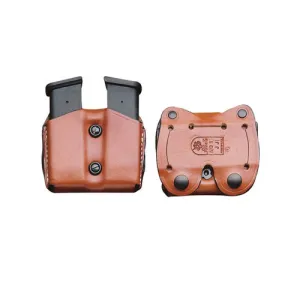 DESANTIS Double Magazine Pouch Tan Ambidextrous