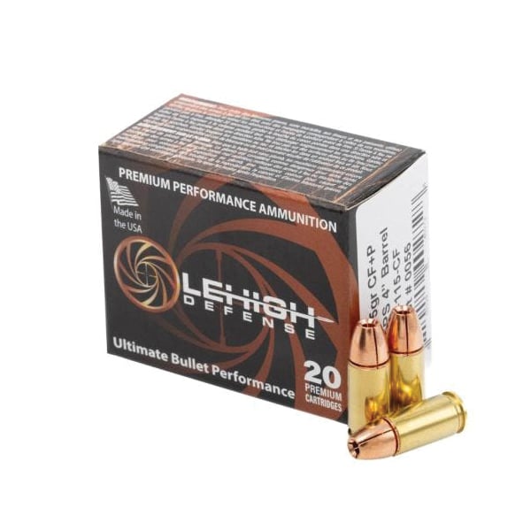 Lehigh Defense 9mm 115 gr Controlled Fracturing 20rds