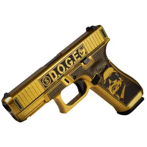 GLOCK G47 9mm D.O.G.E. 4.49" 17rd - Gold w/ Trump & Elon