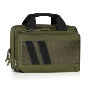 SAVIOR EQUIPMENT Specialist Low Profile Double Handgun Bag OD Green