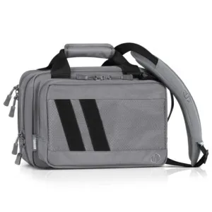 Savior Equipment Specialist Double Pistol Case, Gray - HC-DGSPORT-WS-GS