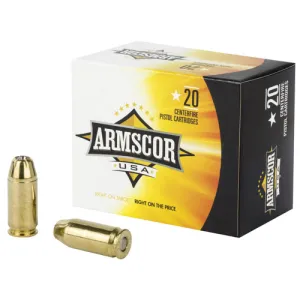 ARMSCOR Competition 45 ACP 230gr Jacketed Hollow Point Ammunition | 20 Rounds