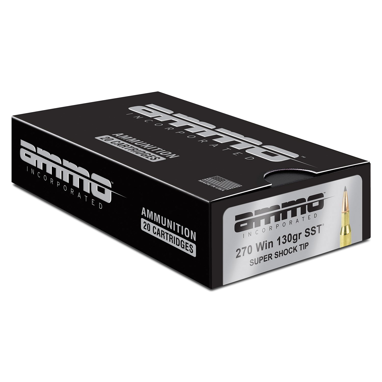 Ammo Inc Signature .270 Winchester 130 gr Ammo SST - 20rds - 270W130SSTA20D
