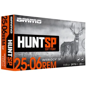 AMMO INC 25-06 Rem 117Gr Hunt SP 20rd