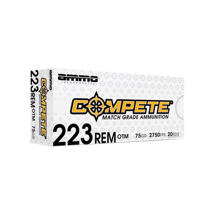Ammo Inc Compete .223 Remington 75 gr OTBT 20rds