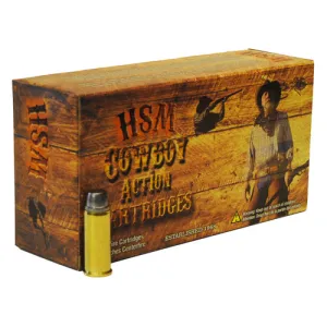 HSM AMMO 44 Mag 200Gr Hard Lead RNFP 50rd