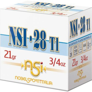 NOBEL AMMO NSI 28 Gauge 2-3/4" 3/4 Oz #7.5 Shotgun Ammunition | 25 Rounds