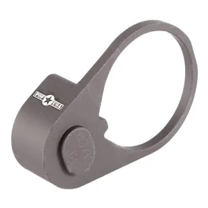 POF Receiver Extension End Plate QD Black