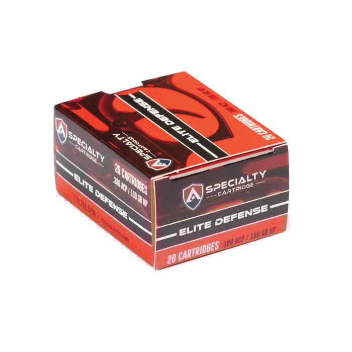 Atlanta Arms Elite Defense .380 ACP 100 gr JHP 20rds