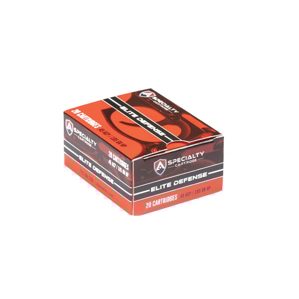 Atlanta Arms Elite Defense .45 ACP 185 gr HP 20rds