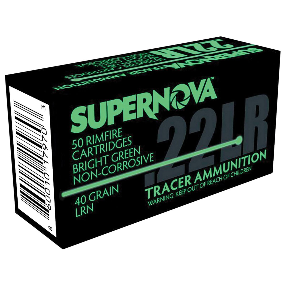 Supernova Tracers .22LR 40 gr LRN 50rds - PMSN22LRG