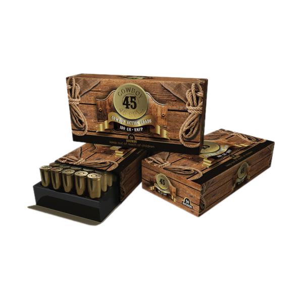 American Cowboy Ammo .45 Colt 200 gr LFN 50rds