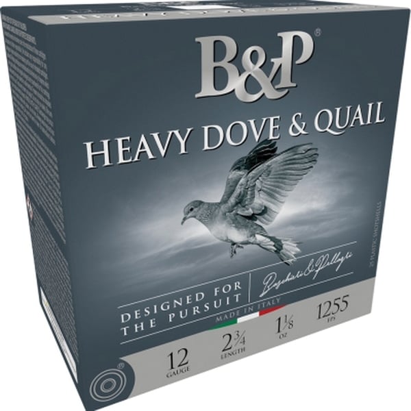 B&P Heavy Dove and Quail 20 Gauge 2-3/4" #7.5 1 oz 25rds Shotshell - Reliable Bird Hunting Load - 20BD75