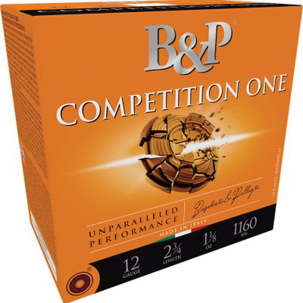 B&P Competition One 12 Gauge 2-3/4" #8 1-1/8 Ounce 25rds