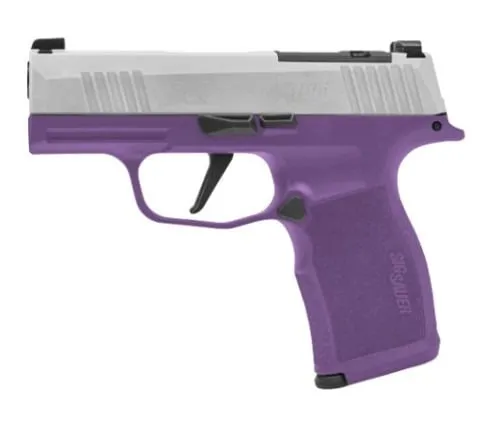 Sig Sauer P365X Purple rain / Stainless 9mm 3.1 Barrel 12-Rounds OR