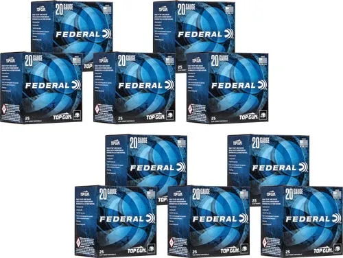 Federal Top Gun 20 GA-2.75 #7.5 Shot 7/8 oz 250-Rounds