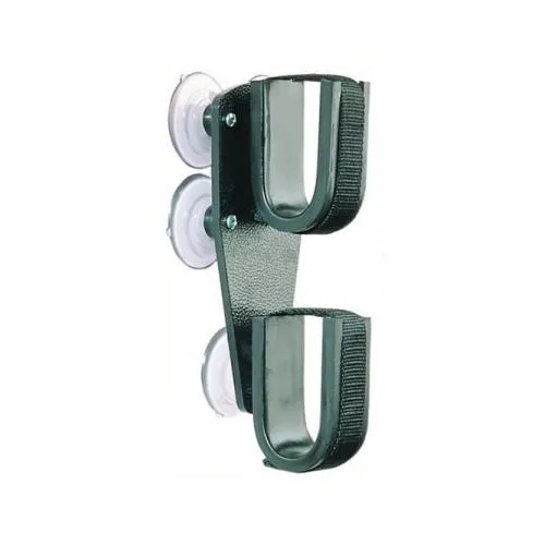 Rugged Gear Suction Cup Gun Holder Double Hook