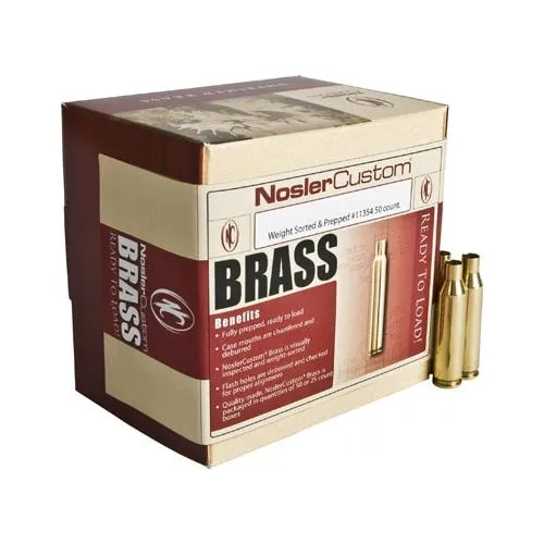 Nosler Ammunition 10190 Custom Brass 6.5-284 NoR 50