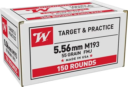 Winchester USA 5.56 55 Grain 600-Rounds FMJ