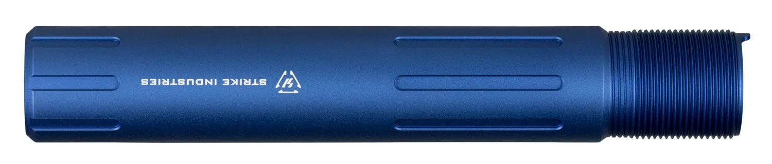Strike Industries Receiver Extension Tube Blue 5.28 for AR Pistol