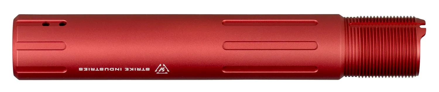 Strike Industries Receiver Extension Tube Red for AR-Platform