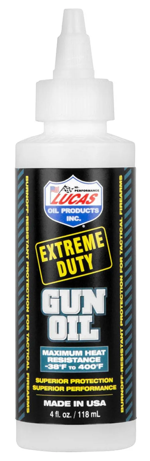 Lucas Oil Products Inc. Extreme Duty Gun Oil 4oz White