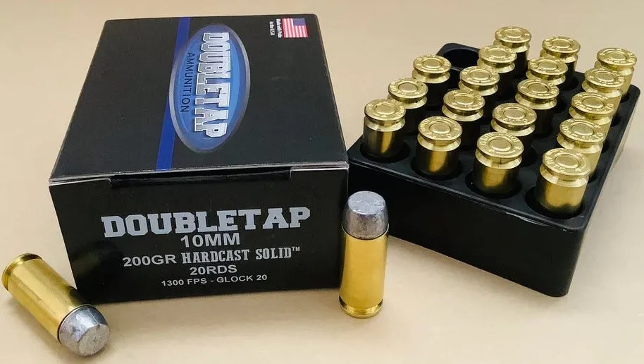 DoubleTap Hunter Brass 10mm 200 Gr 20-Rounds Hardcast Solid