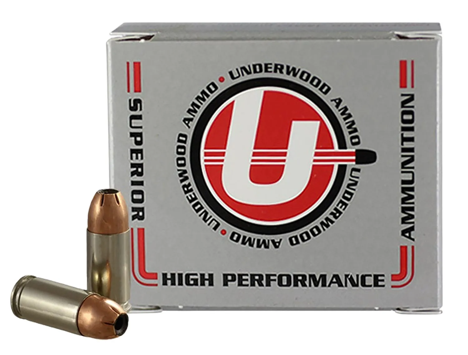 Underwood Ammo Sporting Nickel Plated Brass 9mm +P 115 Grain 20-Rounds JHP