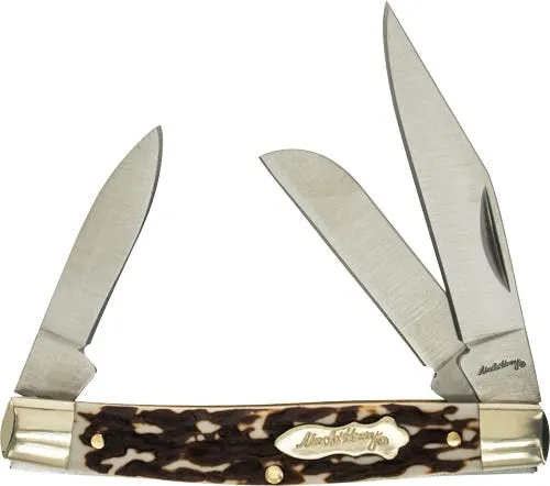 Uncle Henry Next Gen Staglon Rancher Bone 3-Blade Knife