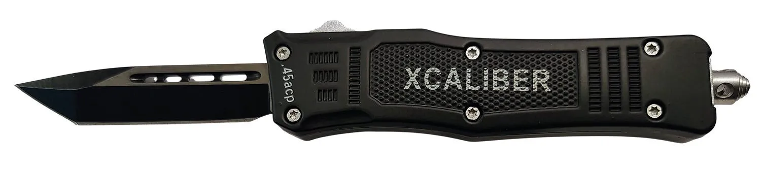 Xcaliber Knife Company 45 ACP 2.75 OTF Tanto 440C SS Blade