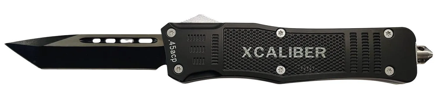 Xcaliber Knife Company 45 ACP Large 3.8 OTF Tanto 440C Blade