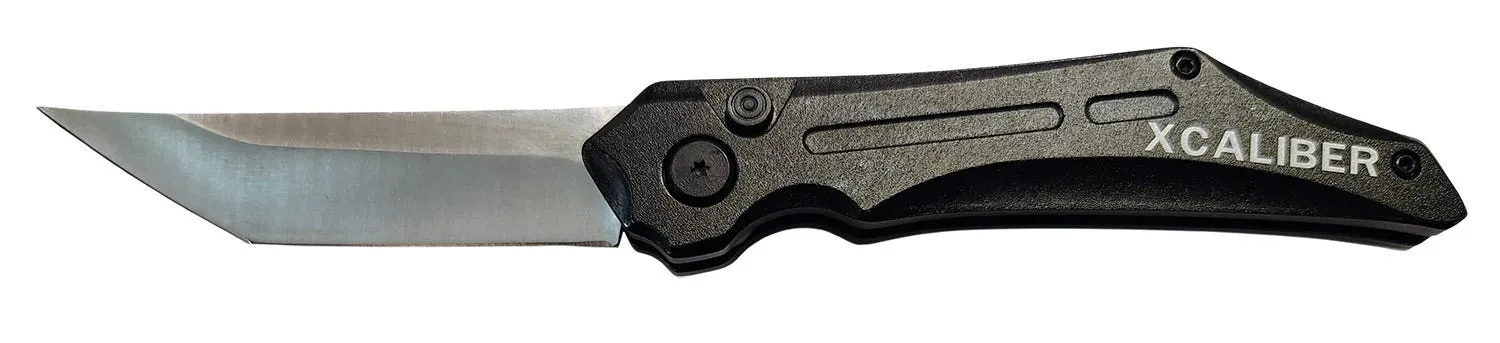 Xcaliber Knife Company Switch Blade 3.5 Plain Edge Tanto Stainless D2 Blade