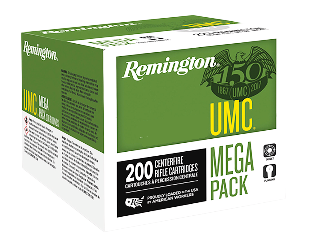 Remington UMC Brass .300 Blackout 150-Grain 200-Rounds FMJ