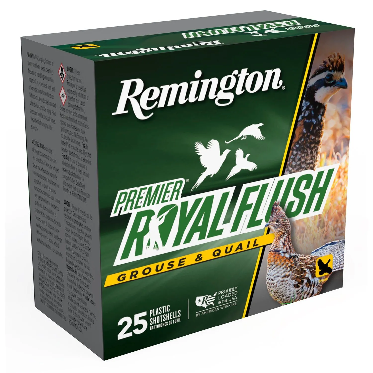 Remington Shotgun Ammunition 12 GA-2.75 #8 Shot 1-1/4 oz 25-Rounds