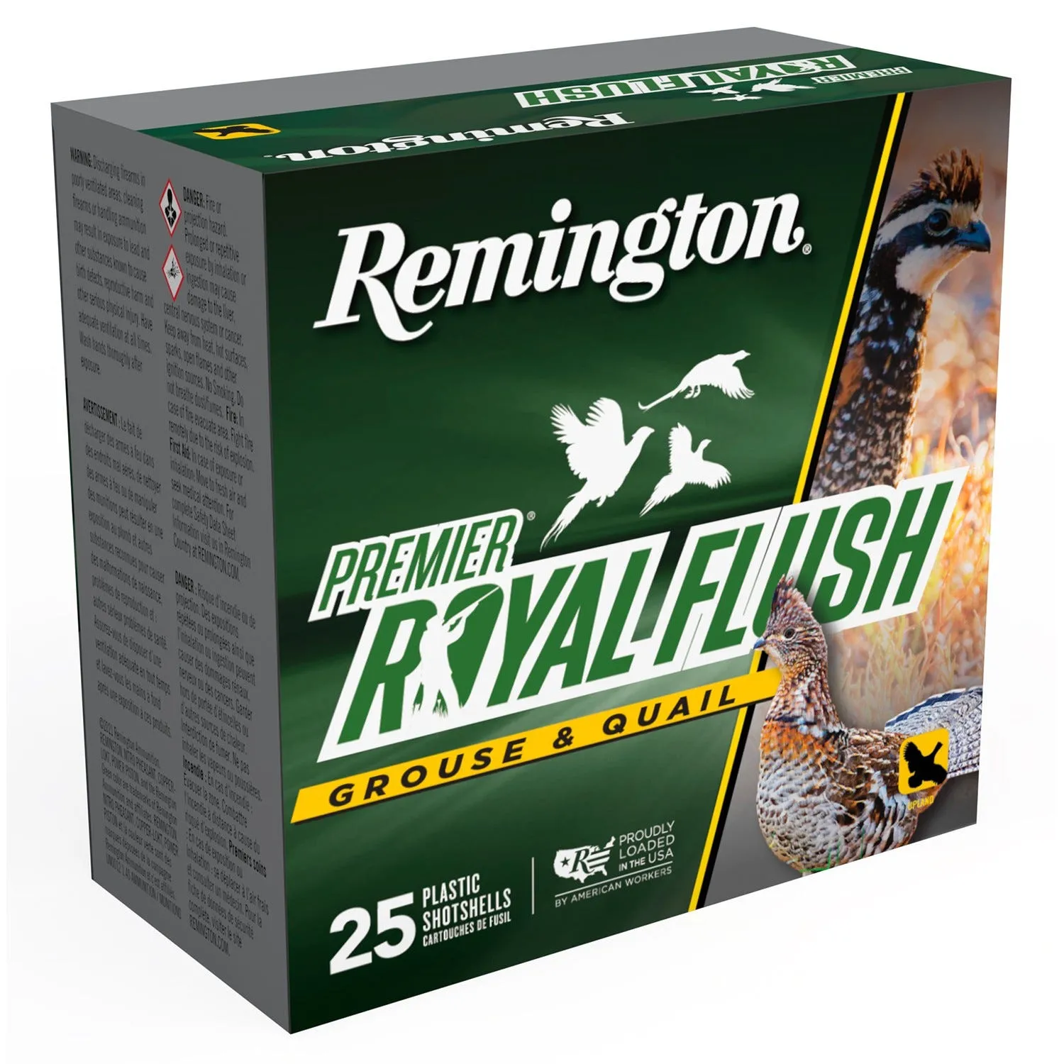 Remington Shotgun Ammunition 20 GA-2.75 #7.5 Shot 1 oz 25-Rounds