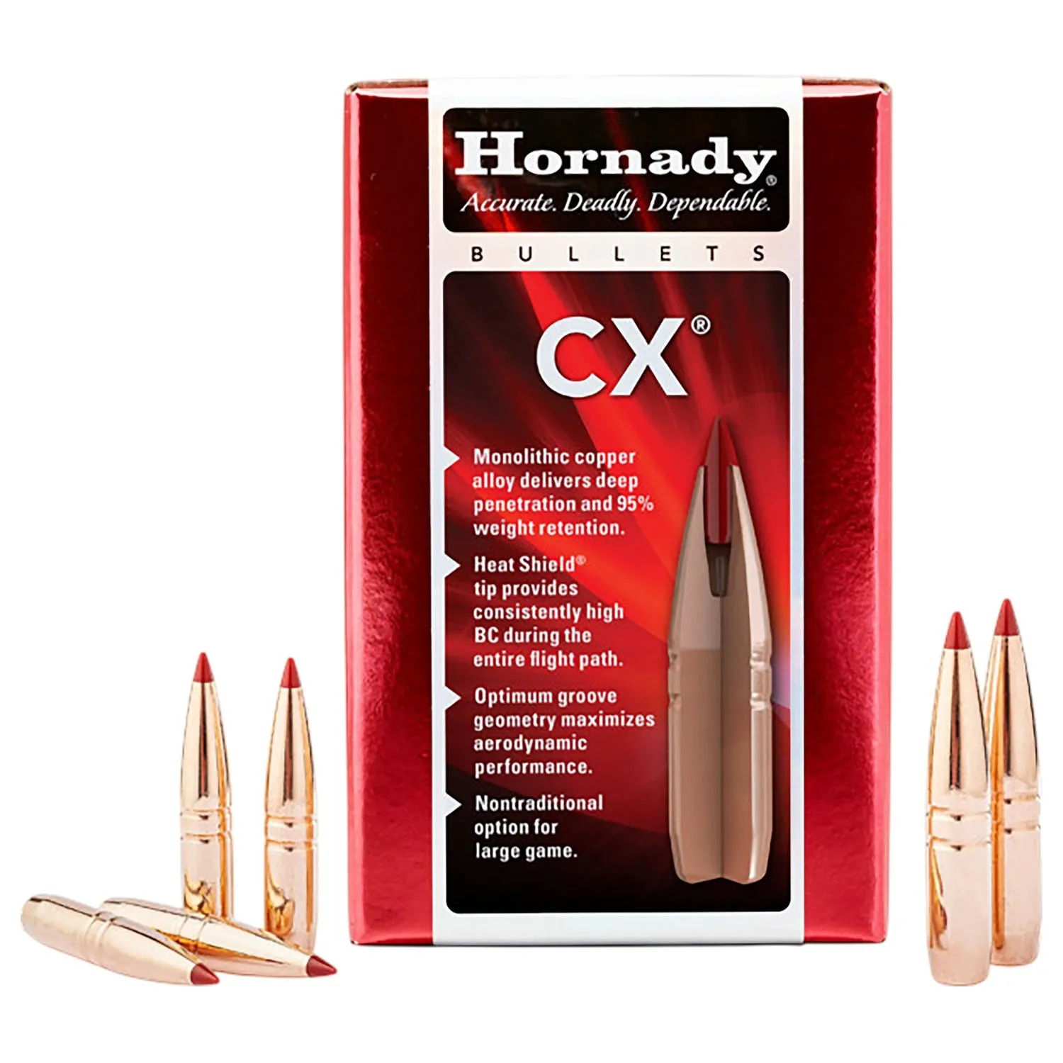 Hornady CX .22 / .224 65 Grain 50-Count PT
