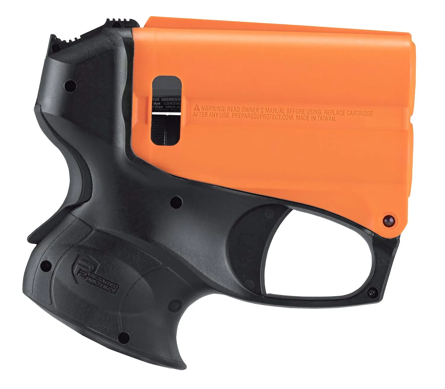 Umarex P2P PGS II Pepper Gel Launcher Orange / Black 1-Round w/ LED Flashlight