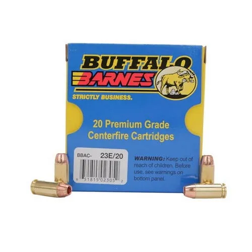 Buffalo Bore Ammunition 23E/20 40SW 140G Brown TACXp 20rds