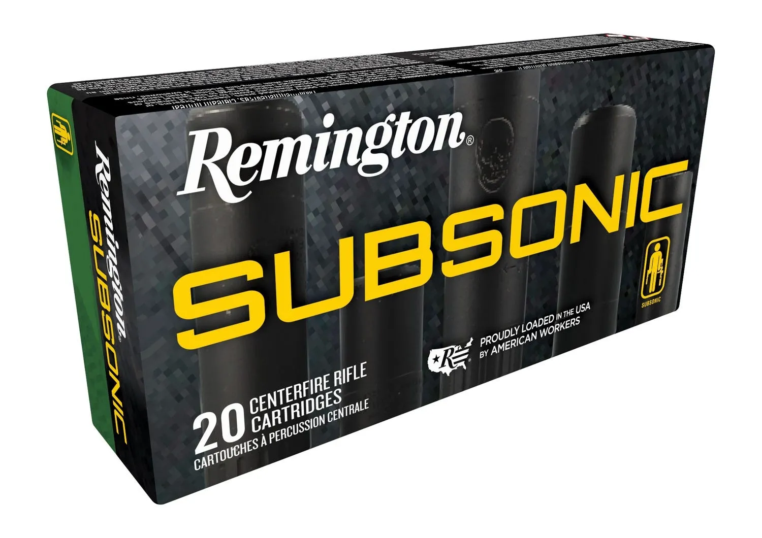 Remington Subsonic .45-70 300 Grain 20-Rounds BTHP