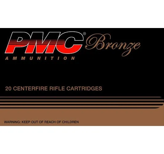 PMC Ammunition Bronze Target .308 Win 147-Grain 20-Rounds FMJBT